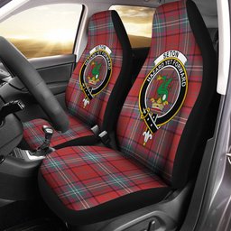 ScotsTee Shop Scottish Seton Weathered Clan Crest Tartan Car Seat Covers
