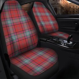 ScotsTee Shop Scottish Seton Weathered Clan Crest Tartan Car Seat Covers
