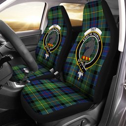ScotsTee Shop Scottish Tait Modern Clan Crest Tartan Car Seat Covers