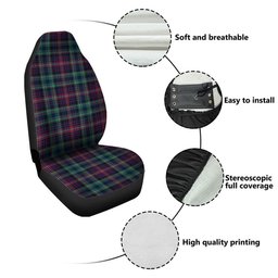 ScotsTee Shop Scottish Rankin Modern Clan Crest Tartan Car Seat Covers
