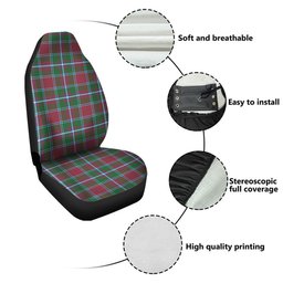 ScotsTee Shop Scottish Spens Ancient Clan Crest Tartan Car Seat Covers