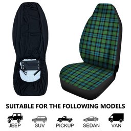 ScotsTee Shop Scottish Sempill (Semple) Ancient Clan Crest Tartan Car Seat Covers