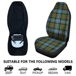 ScotsTee Shop Scottish Paisley Drennan (Drennan Drennan) Ancient Clan Crest Tartan Car Seat Covers