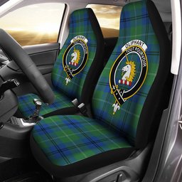 ScotsTee Shop Scottish Oliphant Modern Clan Crest Tartan Car Seat Covers