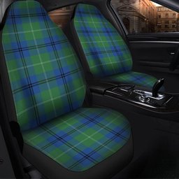 ScotsTee Shop Scottish Oliphant Modern Clan Crest Tartan Car Seat Covers