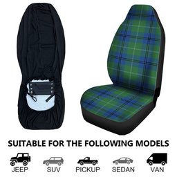 ScotsTee Shop Scottish Oliphant Modern Clan Crest Tartan Car Seat Covers