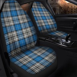ScotsTee Shop Scottish Napier Ancient Clan Crest Tartan Car Seat Covers