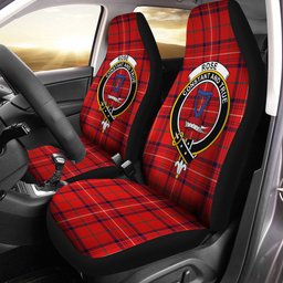 ScotsTee Shop Scottish Rose Modern Clan Crest Tartan Car Seat Covers