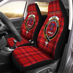 ScotsTee Shop Scottish Rose Modern Clan Crest Tartan Car Seat Covers