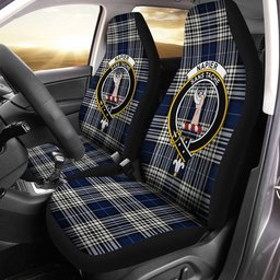 ScotsTee Shop Scottish Napier Modern Clan Crest Tartan Car Seat Covers