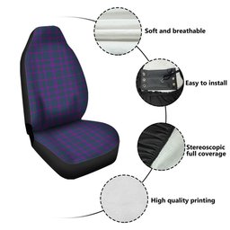 ScotsTee Shop Scottish Rae Modern Clan Crest Tartan Car Seat Covers