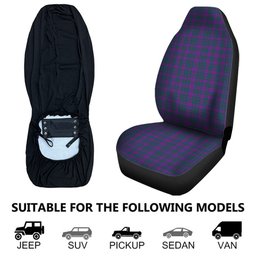 ScotsTee Shop Scottish Rae Modern Clan Crest Tartan Car Seat Covers