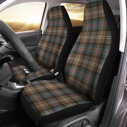 ScotsTee Shop Scottish Sutherland Weathered Clan Crest Tartan Car Seat Covers