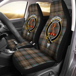ScotsTee Shop Scottish Sutherland Weathered Clan Crest Tartan Car Seat Covers