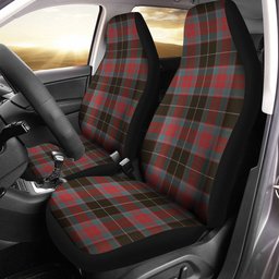 ScotsTee Shop Scottish Ramsay Green Weathered Clan Crest Tartan Car Seat Covers