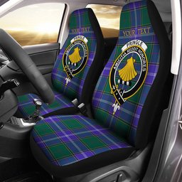 ScotsTee Shop Scottish Pringle Modern Clan Crest Tartan Car Seat Covers