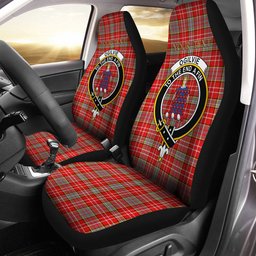 ScotsTee Shop Scottish Ogilvie Modern Clan Crest Tartan Car Seat Covers