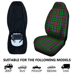 ScotsTee Shop Scottish McGeachie Clan Crest Tartan Car Seat Covers