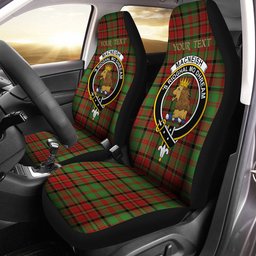 ScotsTee Shop Scottish MacNeish Modern Clan Crest Tartan Car Seat Covers