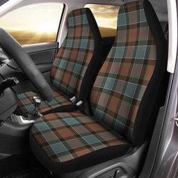 ScotsTee Shop Scottish Paterson Weathered Clan Crest Tartan Car Seat Covers