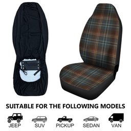 ScotsTee Shop Scottish Renton Weathered Clan Crest Tartan Car Seat Covers