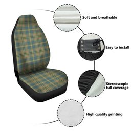 ScotsTee Shop Scottish Taylor Ancient Clan Crest Tartan Car Seat Covers