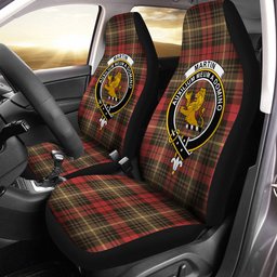 ScotsTee Shop Scottish Martin Weathered Clan Crest Tartan Car Seat Covers
