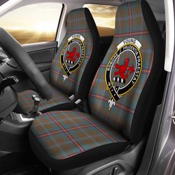 ScotsTee Shop Scottish Young Weathered Clan Crest Tartan Car Seat Covers