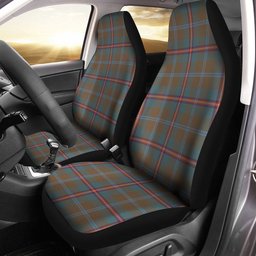 ScotsTee Shop Scottish Young Weathered Clan Crest Tartan Car Seat Covers