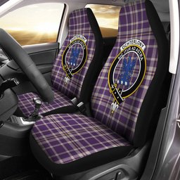 ScotsTee Shop Scottish Ochterlony (Auchterlony) Weathered Clan Crest Tartan Car Seat Covers