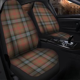 ScotsTee Shop Scottish Park Weathered Clan Crest Tartan Car Seat Covers
