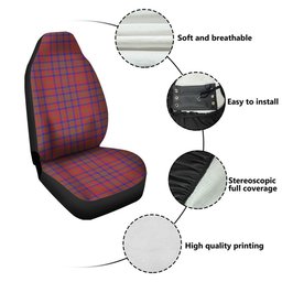 ScotsTee Shop Scottish Matheson Weathered Clan Crest Tartan Car Seat Covers