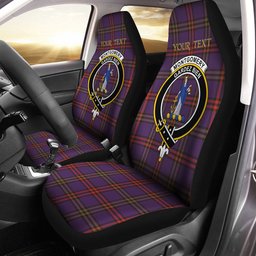 ScotsTee Shop Scottish Montgomery Weathered Clan Crest Tartan Car Seat Covers