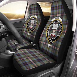 ScotsTee Shop Scottish Reid (Mill City) Weathered Clan Crest Tartan Car Seat Covers