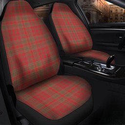 ScotsTee Shop Scottish Munro (Logan) Weathered Clan Crest Tartan Car Seat Covers