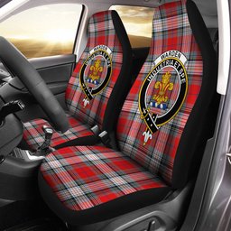 ScotsTee Shop Scottish Warden Modern Clan Crest Tartan Car Seat Covers