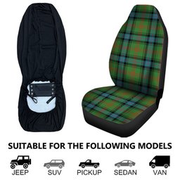 ScotsTee Shop Scottish Park Ancient Clan Crest Tartan Car Seat Covers