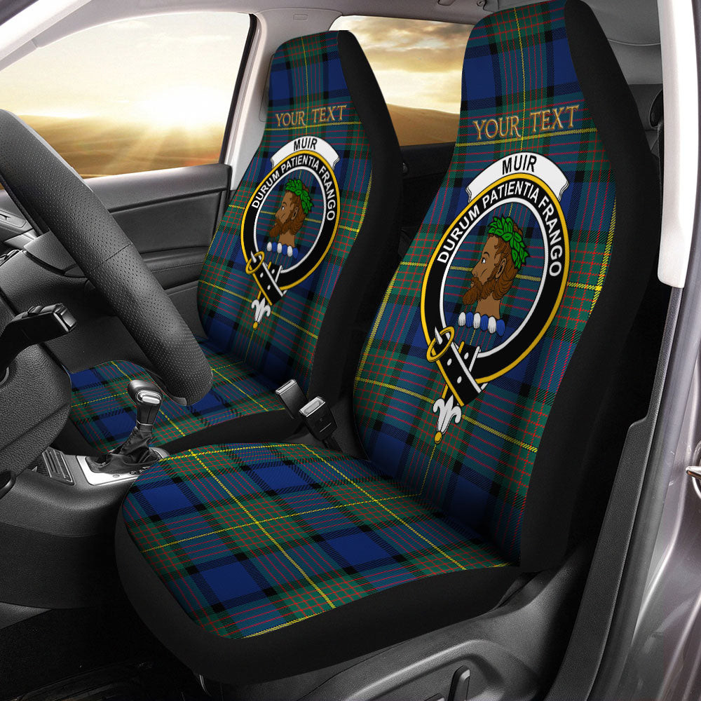 ScotsTee Shop Scottish Muir Modern Clan Crest Tartan Car Seat Covers