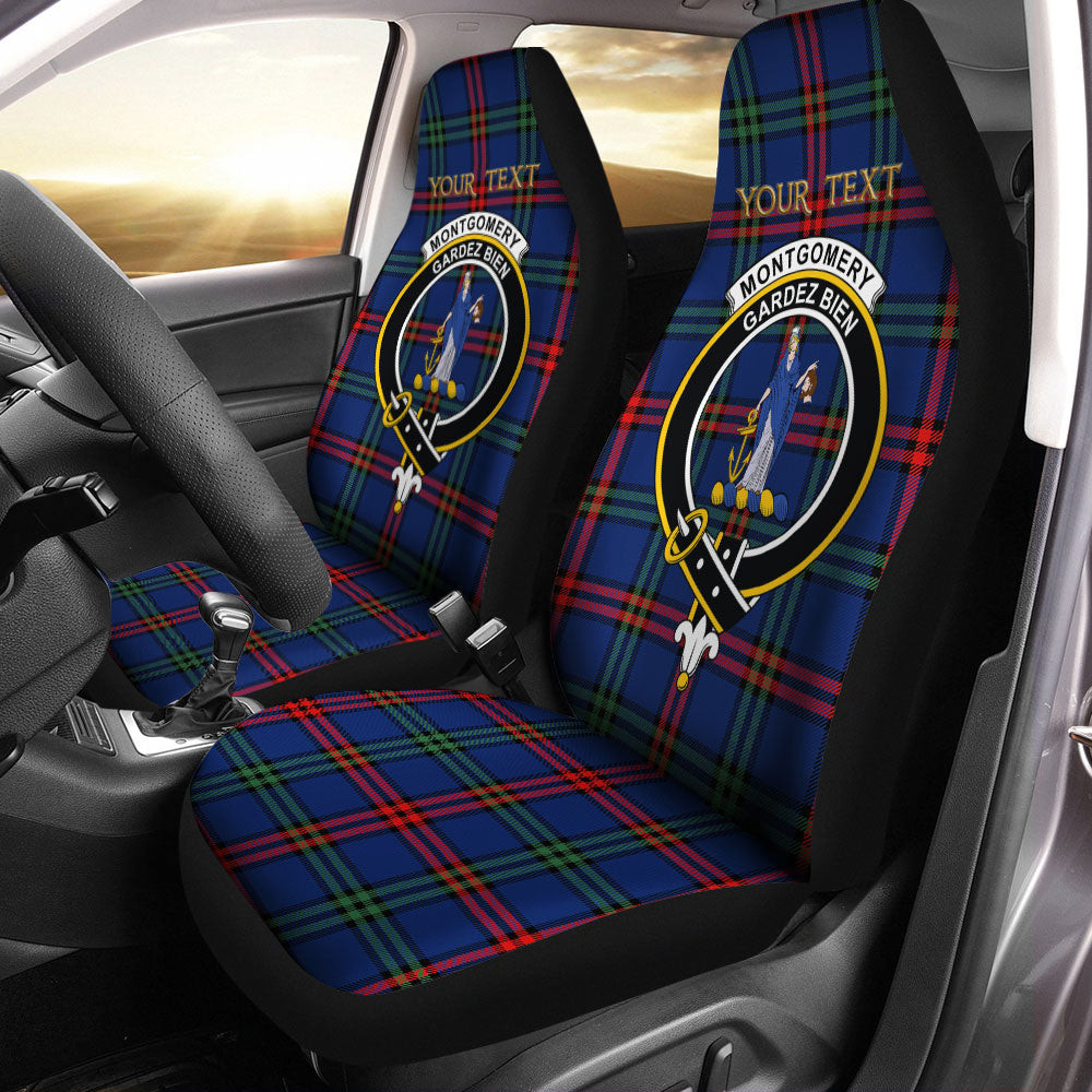 ScotsTee Shop Scottish Montgomery Modern Clan Crest Tartan Car Seat Covers