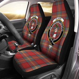 ScotsTee Shop Scottish Oliver Weathered Clan Crest Tartan Car Seat Covers