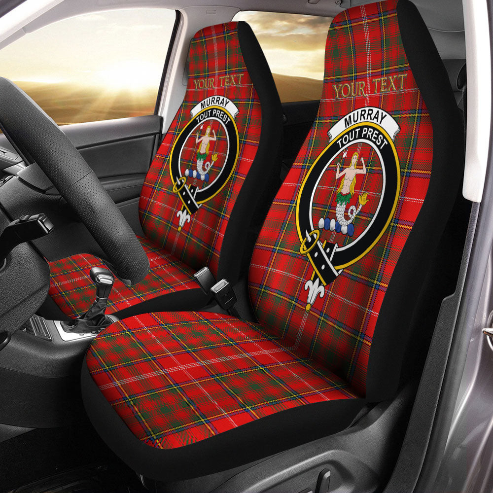 ScotsTee Shop Scottish Murray Plaid Artifact Modern Clan Crest Tartan Car Seat Covers