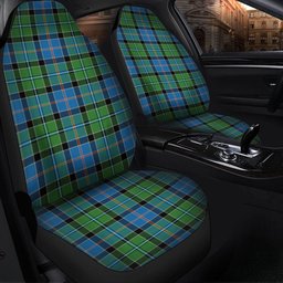 ScotsTee Shop Scottish Stirling Ancient Clan Crest Tartan Car Seat Covers