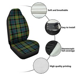ScotsTee Shop Scottish Newlands (Walker Newlands) Ancient Clan Crest Tartan Car Seat Covers