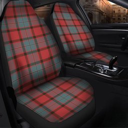 ScotsTee Shop Scottish MacPhail Weathered Clan Crest Tartan Car Seat Covers