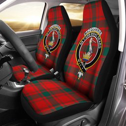 ScotsTee Shop Scottish MacQuarrie (MacGuarie) Modern Clan Crest Tartan Car Seat Covers