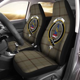 ScotsTee Shop Scottish Marr Weathered Clan Crest Tartan Car Seat Covers