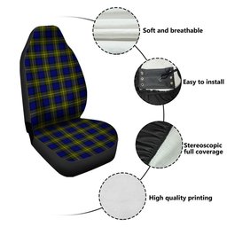ScotsTee Shop Scottish More (Muir) Clan Crest Tartan Car Seat Covers
