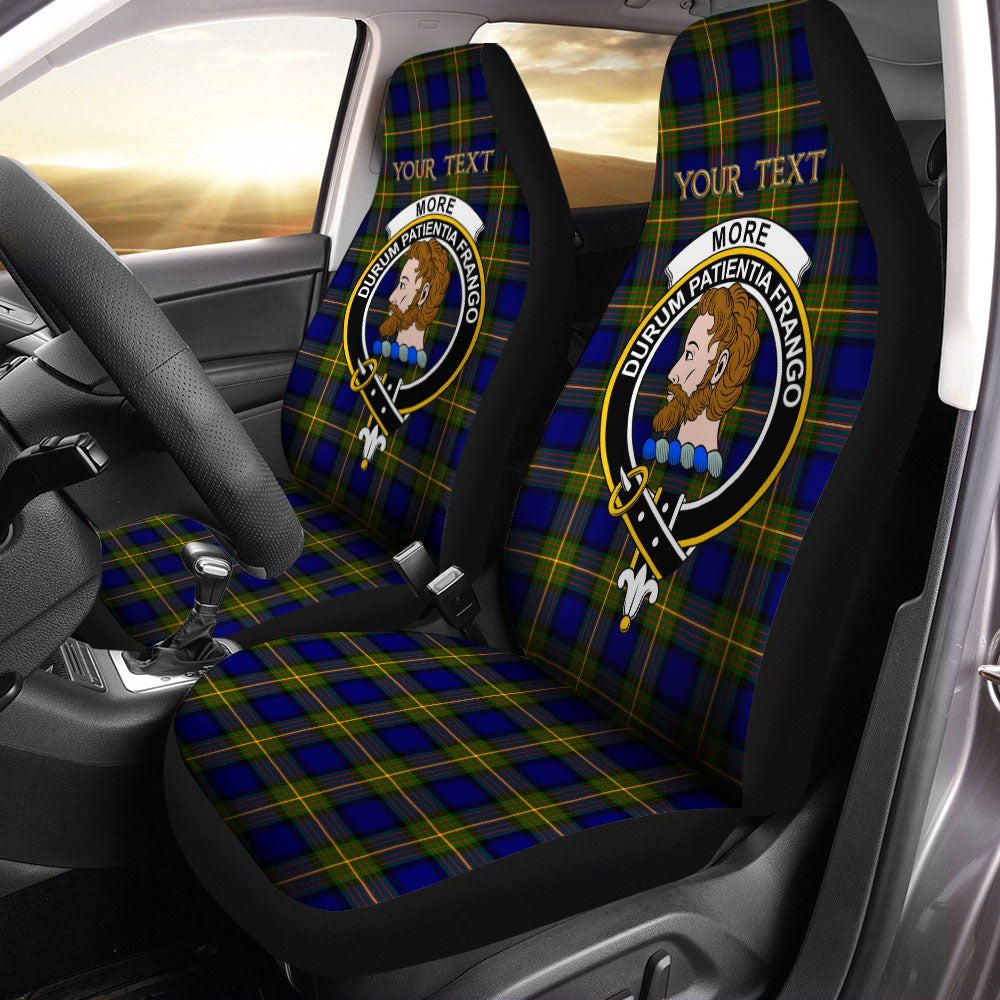 ScotsTee Shop Scottish More (Muir) Clan Crest Tartan Car Seat Covers