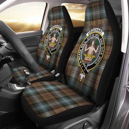 ScotsTee Shop Scottish Urquhart Weathered Clan Crest Tartan Car Seat Covers