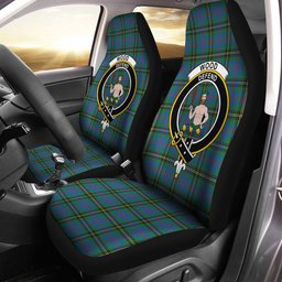 ScotsTee Shop Scottish Wood Ancient Clan Crest Tartan Car Seat Covers